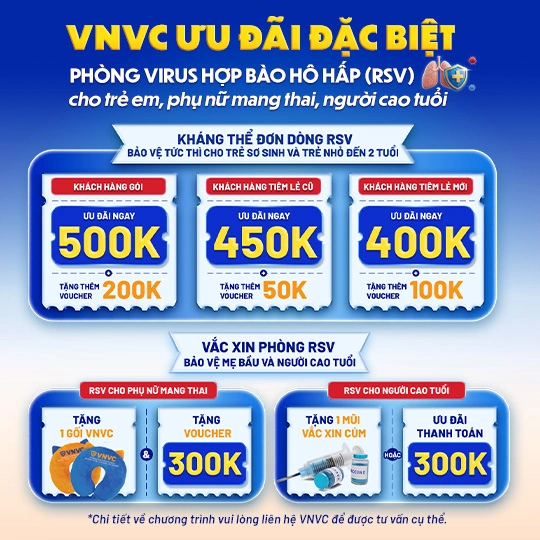 vnvc ưu đãi rsv
