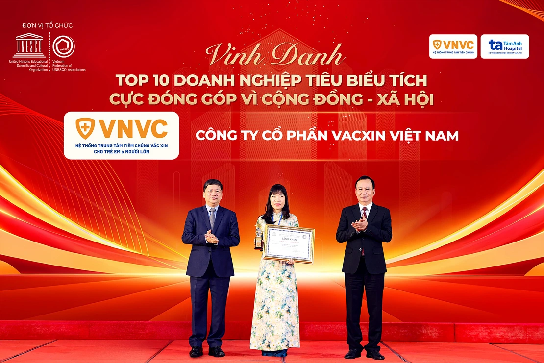 giải top 10 doanh nghiệp tiêu biểu
