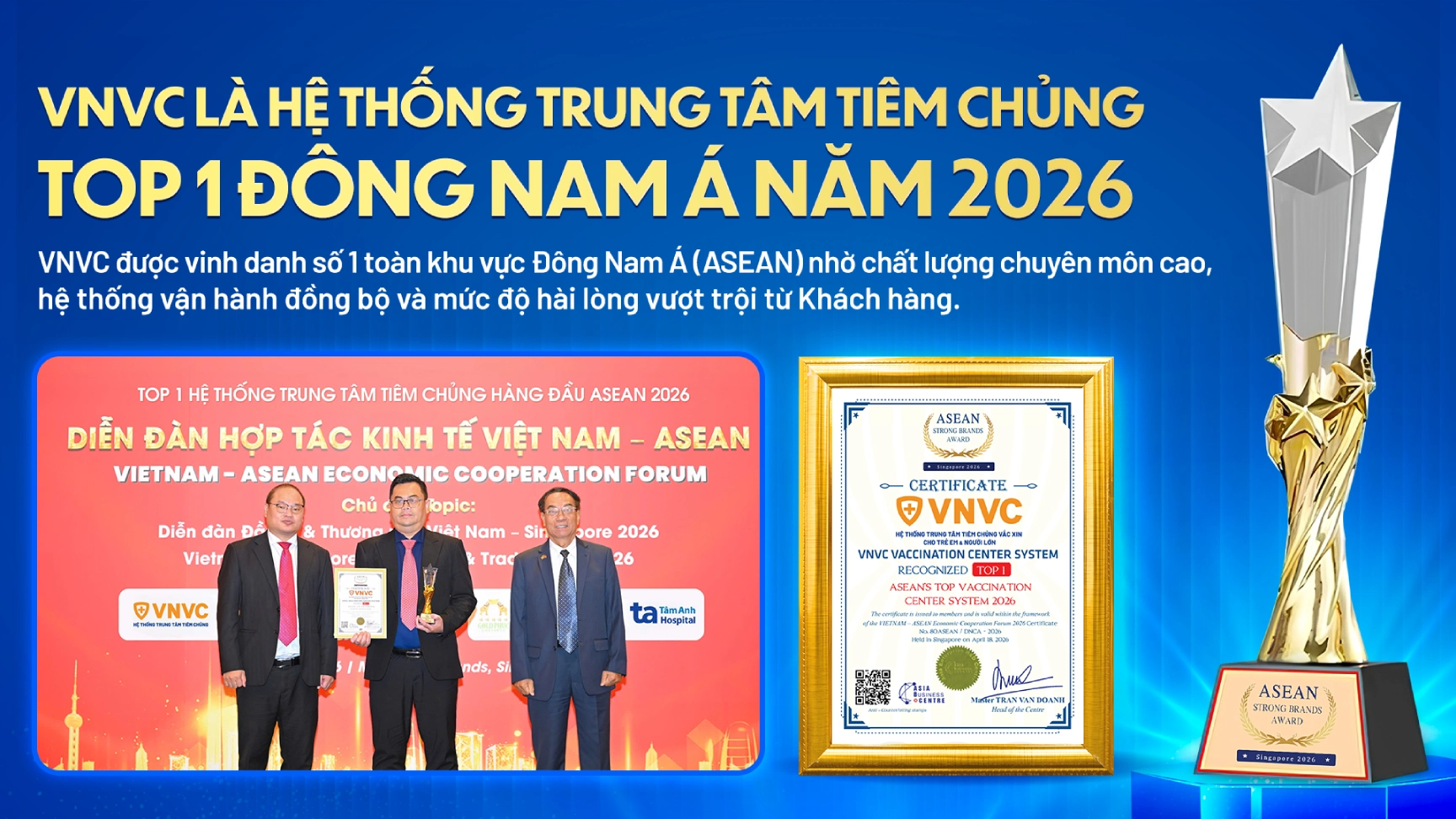hệ thống trung tâm top 1 đông nam á 2026