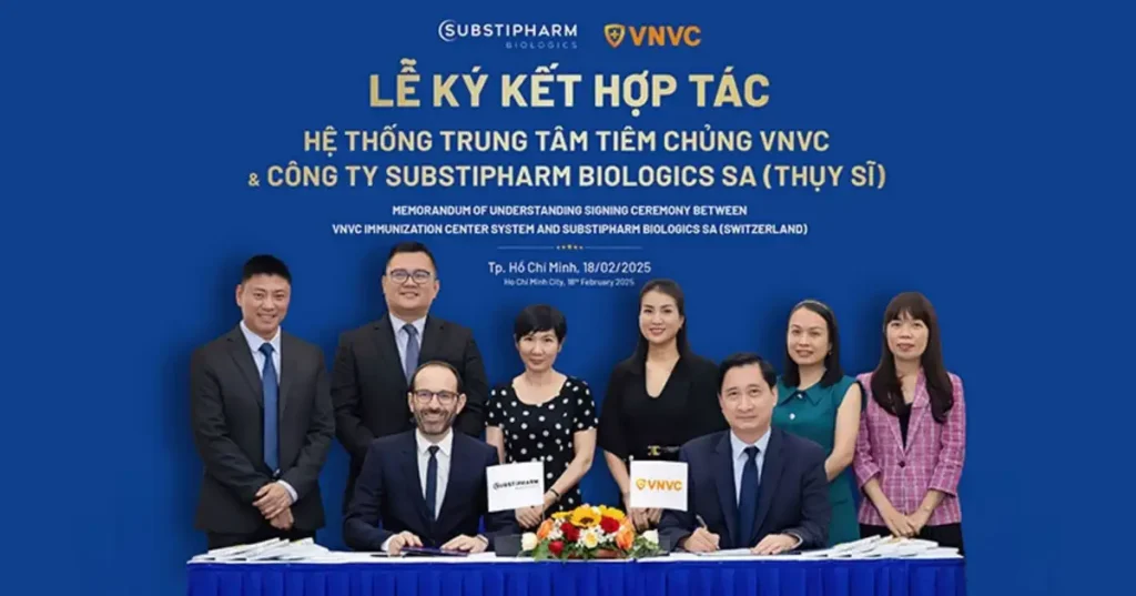 lễ ký kết hợp tác vnvc và sb