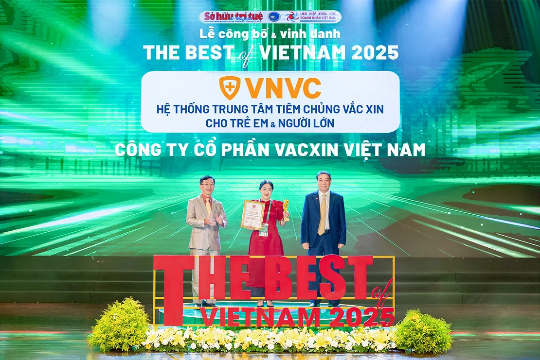 nhận giải the best of vietnam 2025