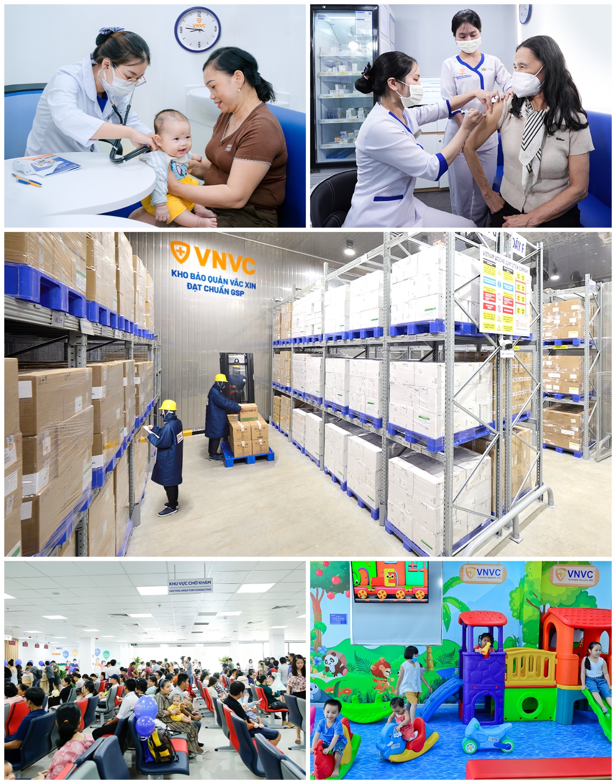 những hoạt động tiêm chủng tại vnvc