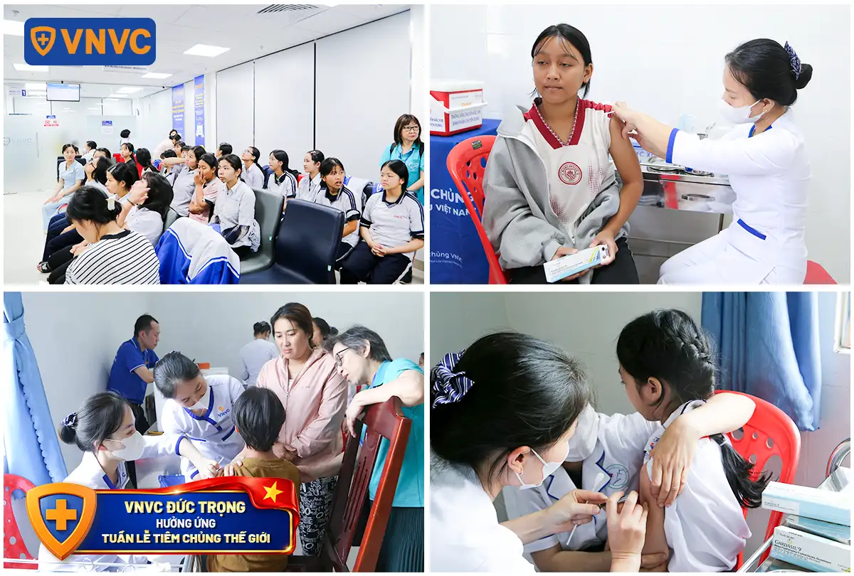 tiêm chủng tại vnvc đức trọng