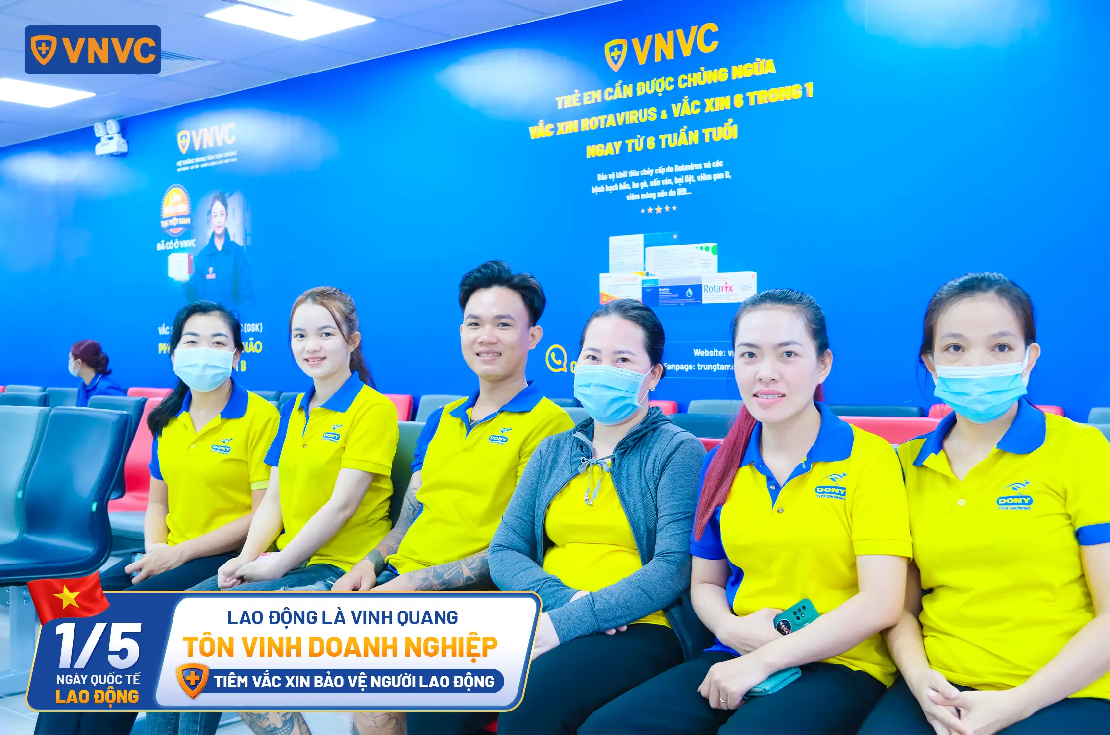 tiêm vắc xin cho nhân viên doanh nghiệp