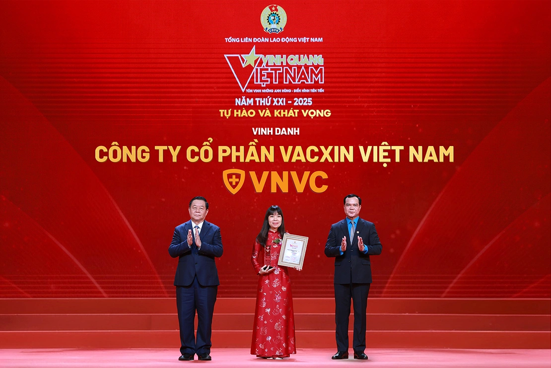 vinh danh vnvc năm xxi 2025