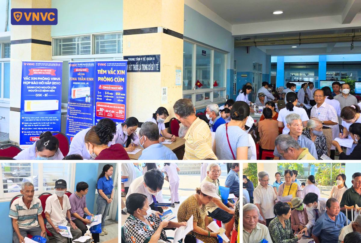 vnvc có mặt tại trạm y tế và bệnh viện