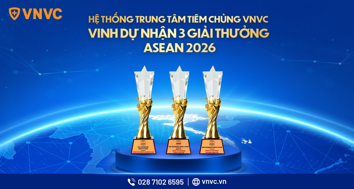 vnvc nhận giải thưởng asean
