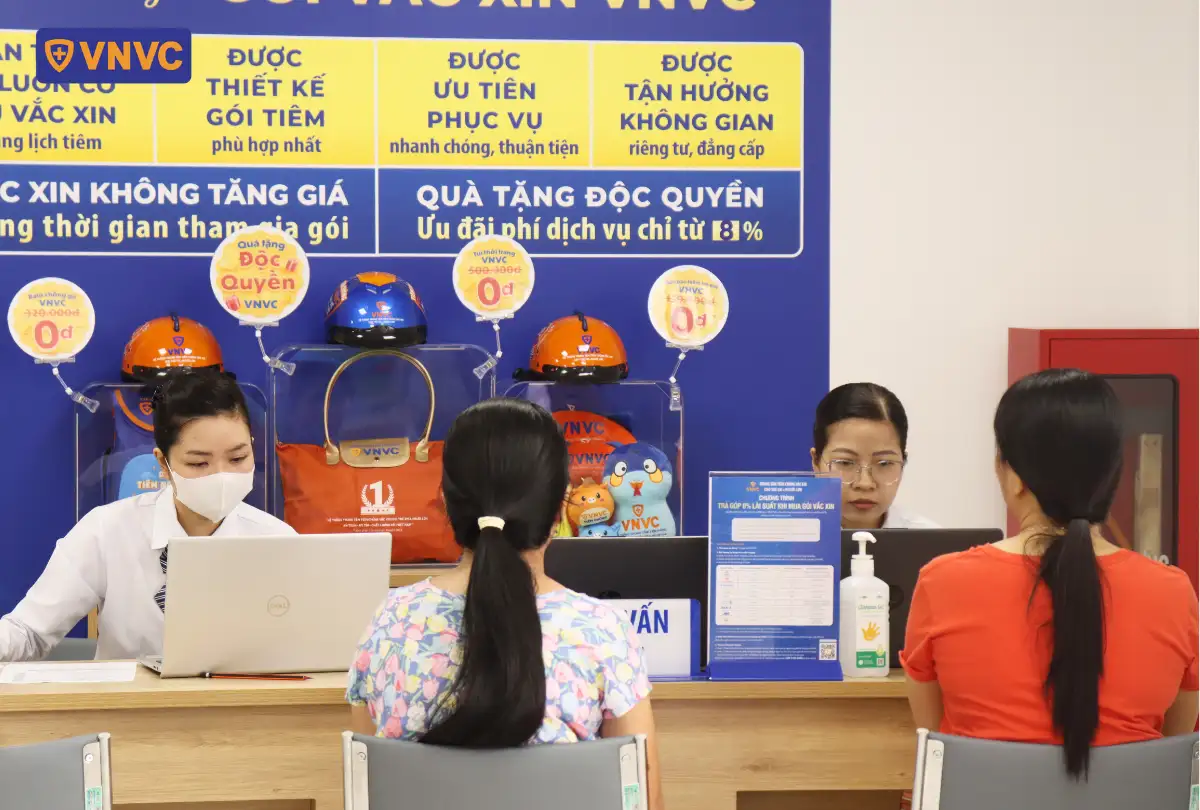 quầy tư vấn vnvc