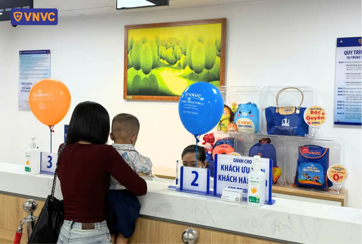 quầy làm thủ tục