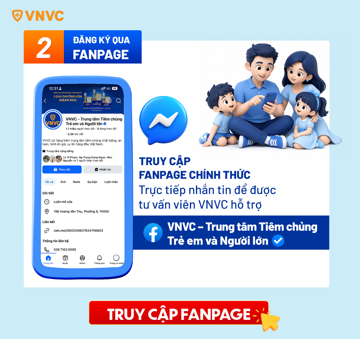 thông tin fanpage