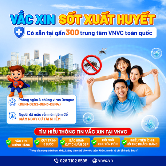 ưu đãi vắc xin sốt xuất huyết vuông