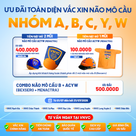 ưu đãi tổng hợp não mô cầu