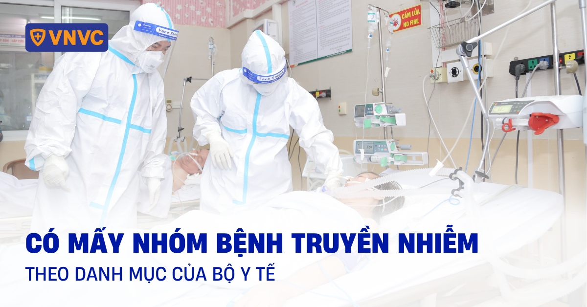 có mấy nhóm bệnh truyền nhiễm