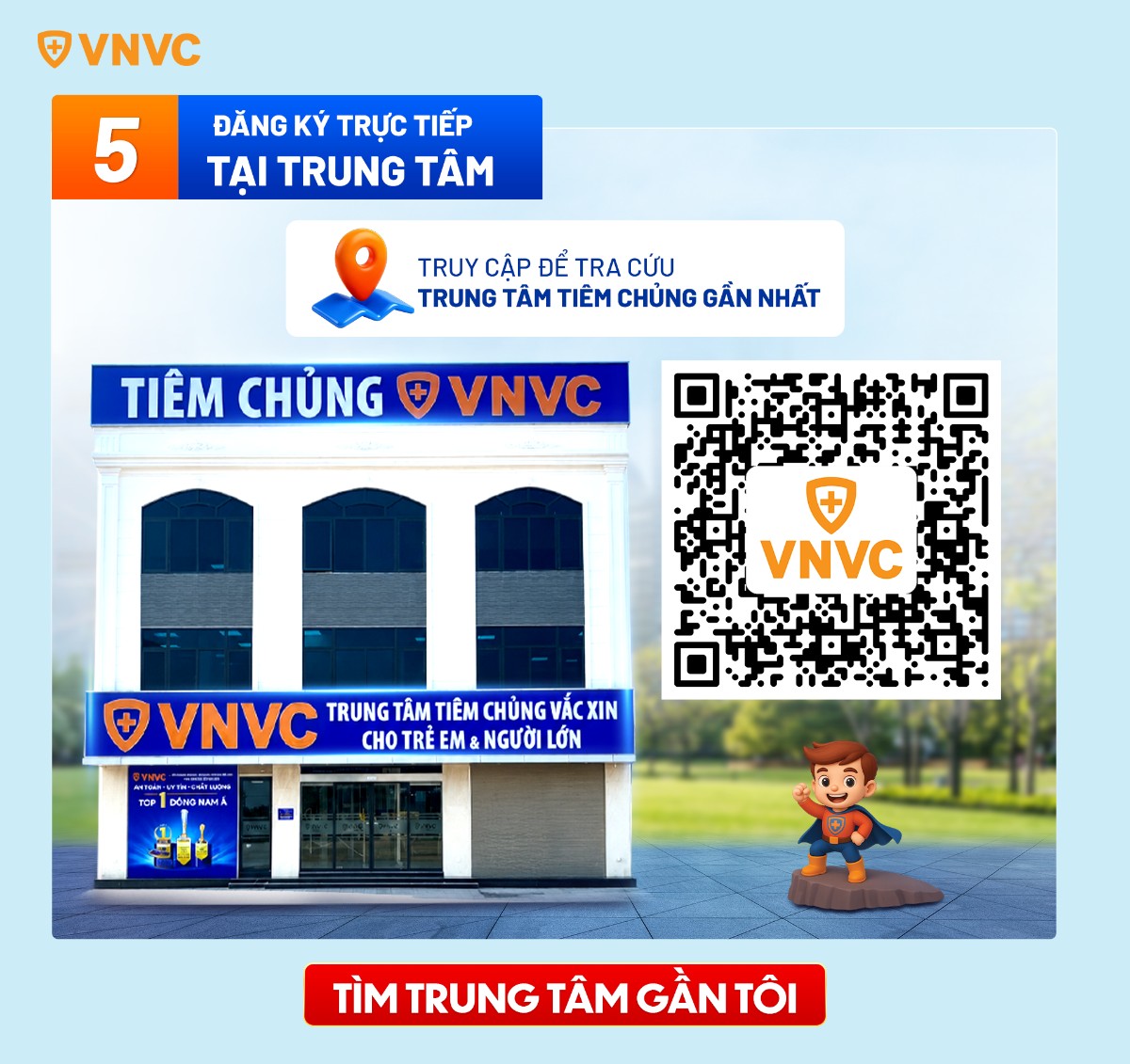 đăng ký trực tiếp tại vnvc chương mỹ