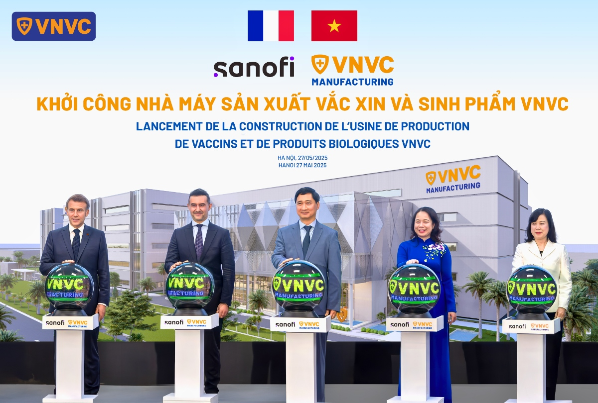 lễ khởi công nhà máy vắc xin