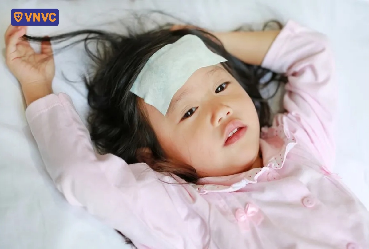 sức đề kháng yếu khiến trẻ tái nhiễm adeno