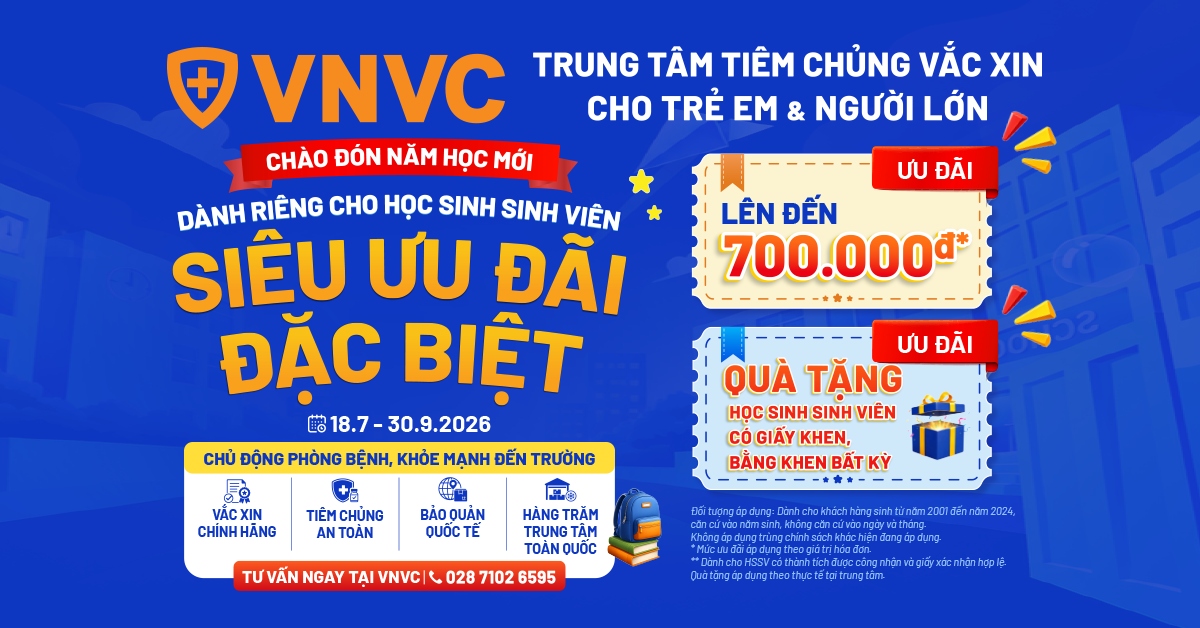 ưu đãi chào đón năm học mới