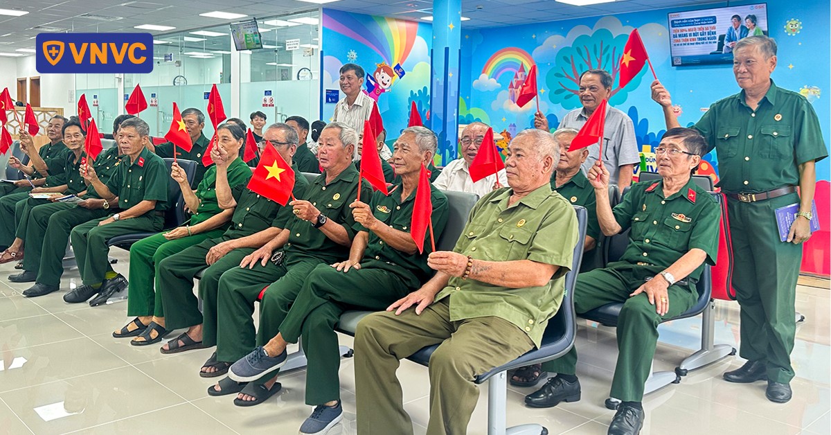 tiêm cúm miễn phí cho cựu chiến binh ở củ chi