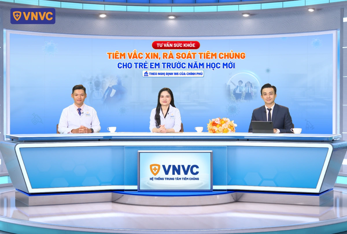 tư vấn sức khỏe trực tuyến rà soát tiêm chủng