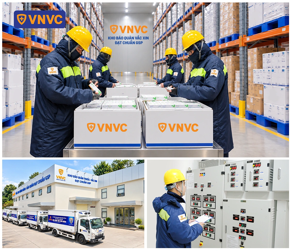 hệ thống bảo quản vắc xin vnvc