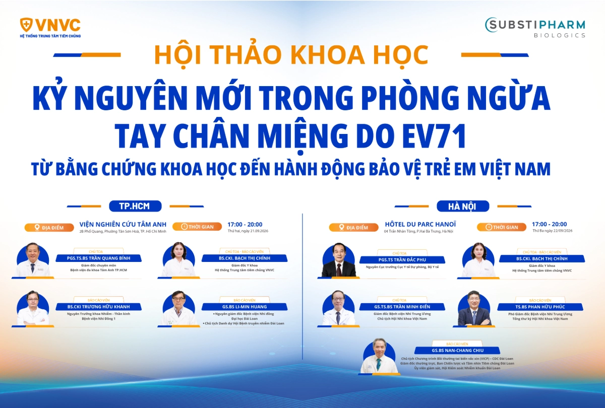 hội thảo phòng ngừa bệnh tay chân miệng