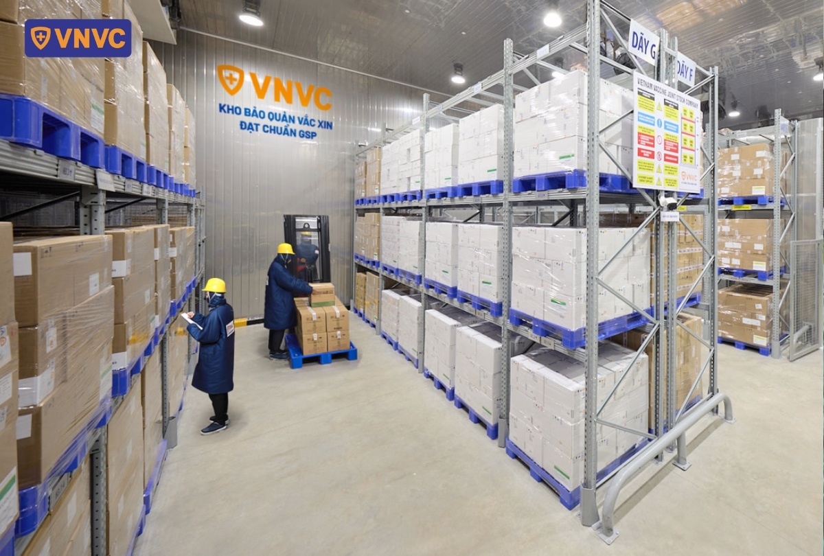 kho vắc xin đạt chuẩn tại vnvc phú yên