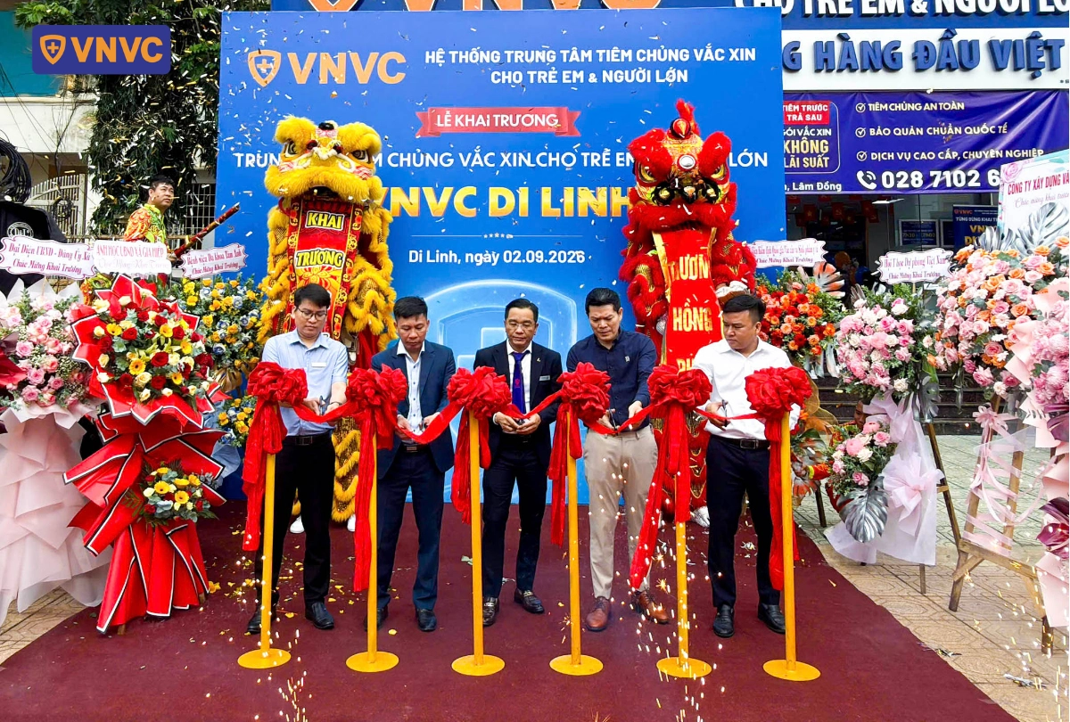 lễ khai trương vnvc di linh