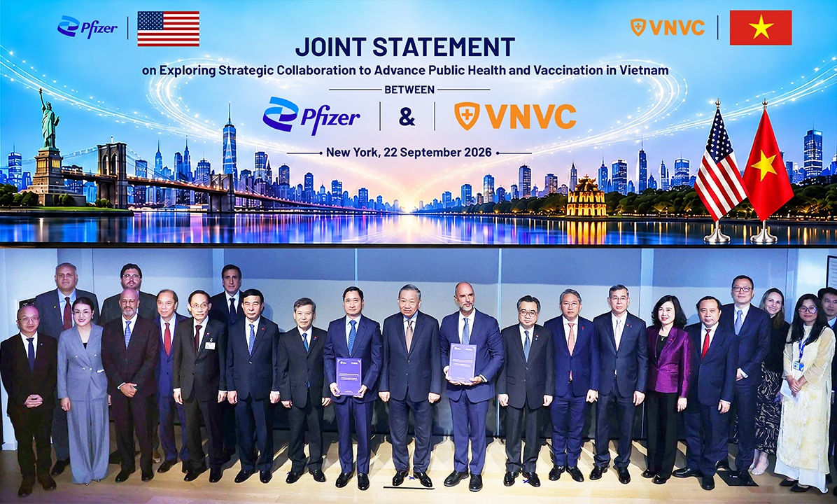 vnvc và pfizer hợp tác
