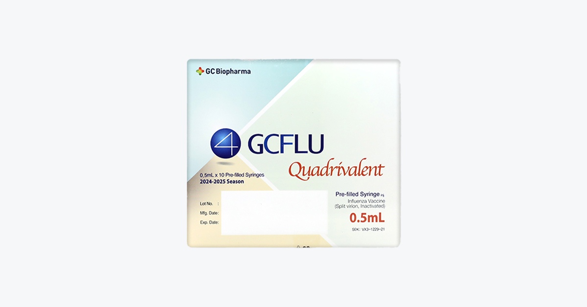 Vắc xin GCFLU Quadrivalent phòng Cúm mùa