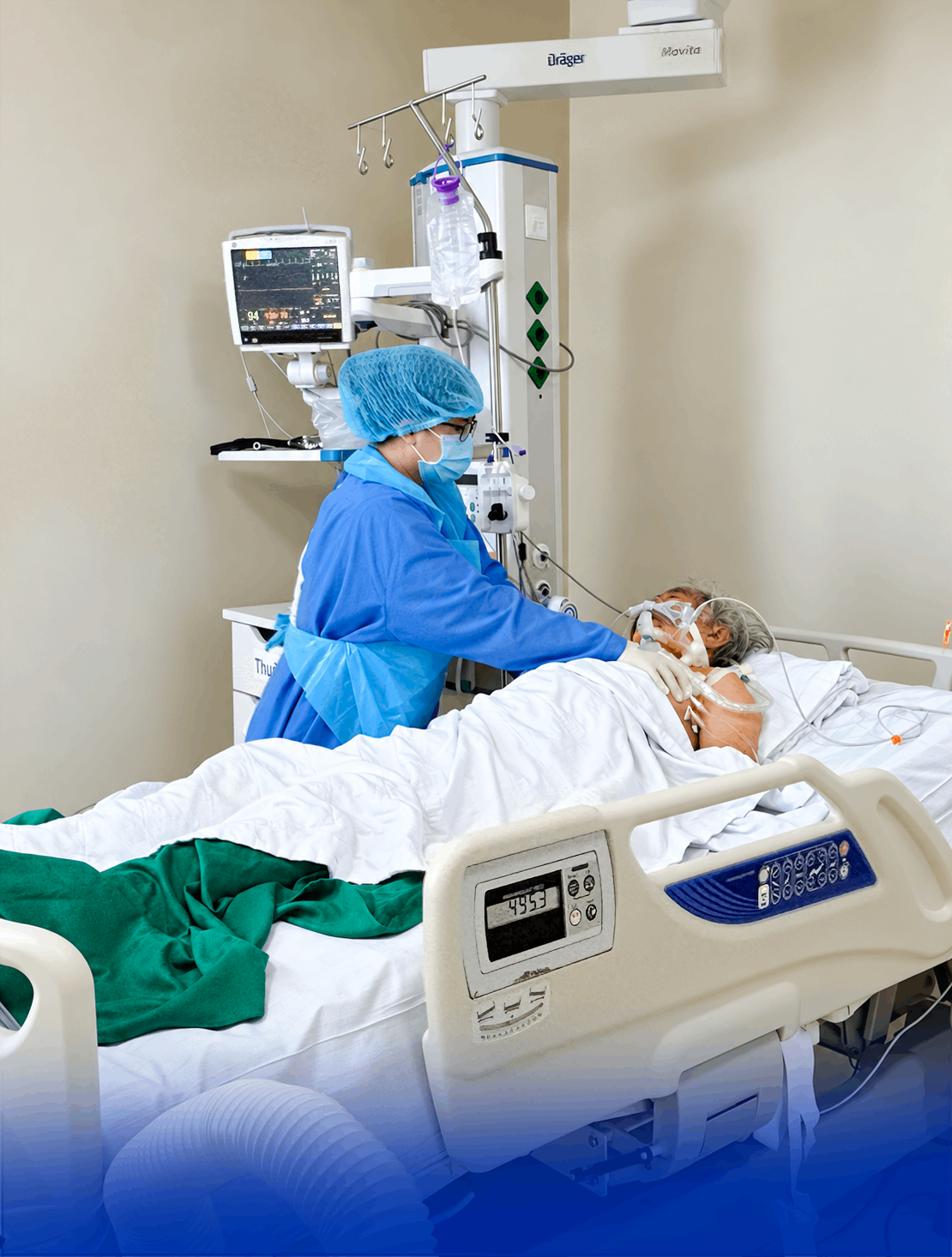 banner cấp cứu người cao tuổi bị cúm