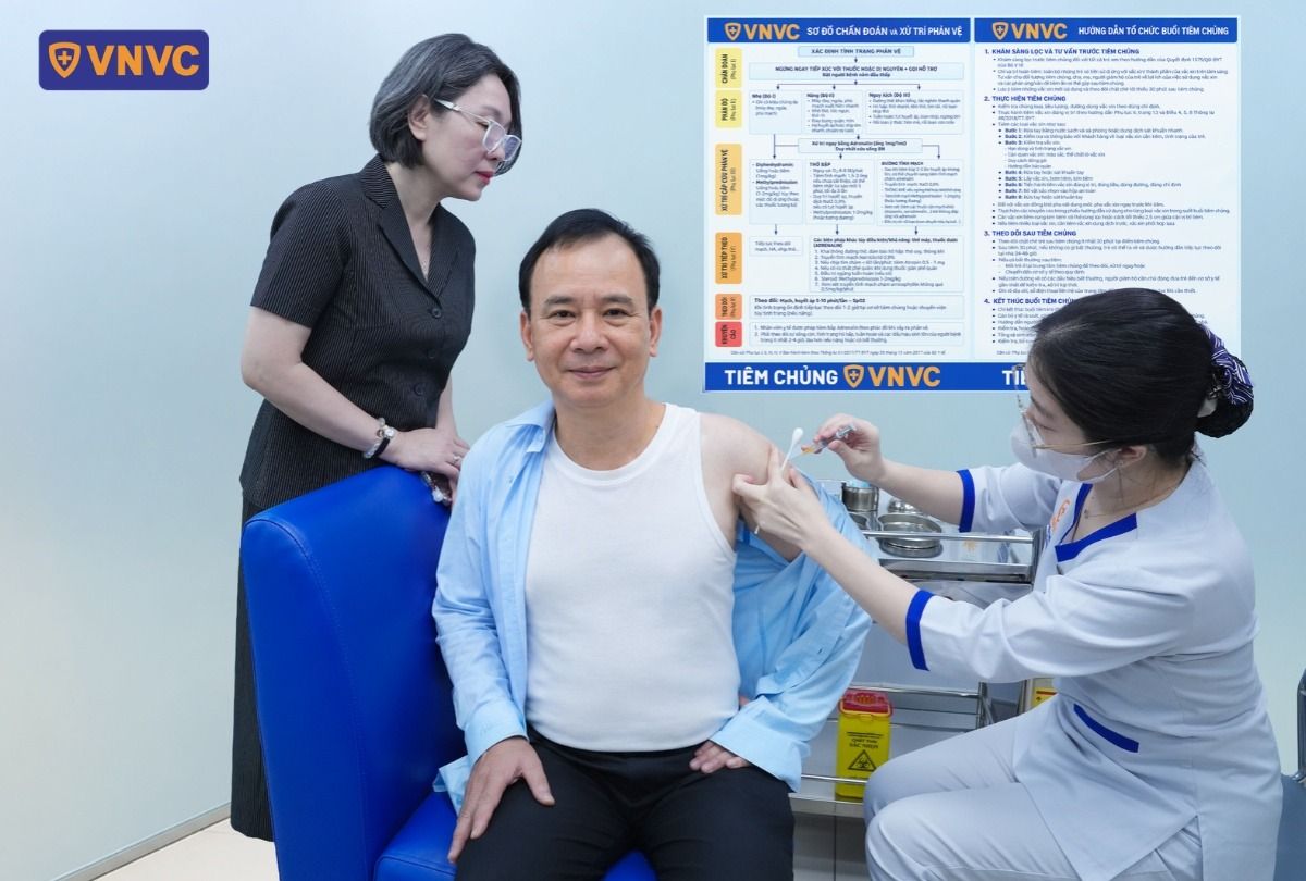 chích vắc xin cúm chuyên biệt cho ông cụ