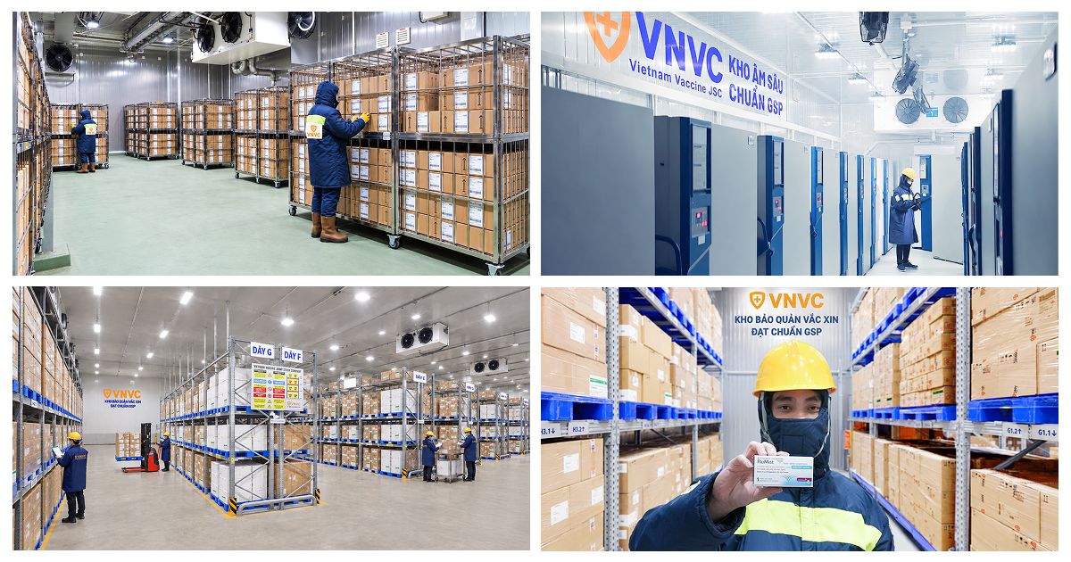 kho bảo quản vaccine vnvc