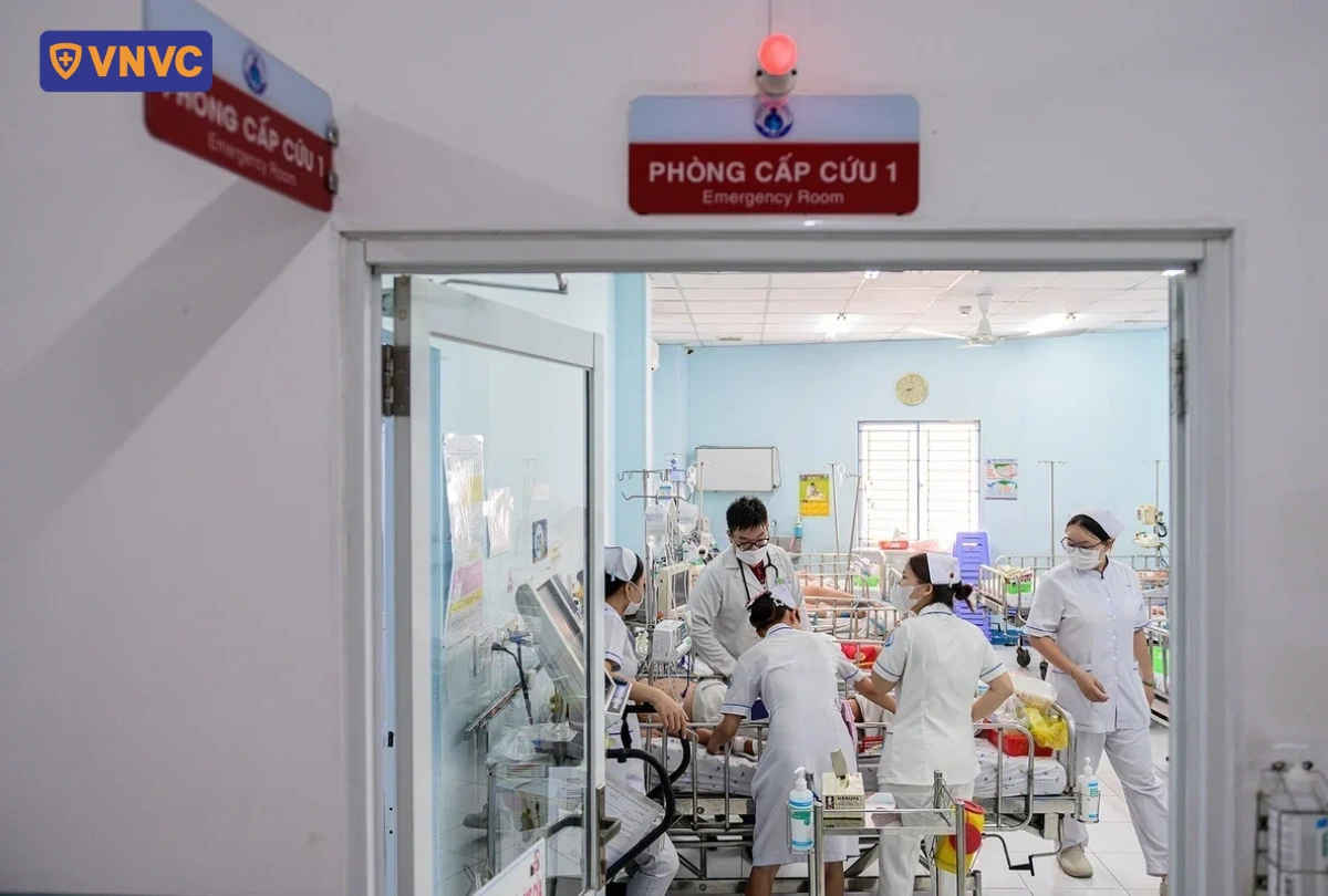 phòng cấp cứu tại bệnh viện